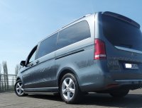 Trittbretter passend f&uuml;r Mercedes Vito Viano Kompakt AMG 2004-2014 Truva mit T&Uuml;V